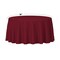 Smarty Had A Party 84 Burgundy Round Disposable Plastic Tablecloths 96 Tablecloths, 96PK 823270-BR-CASE - alternate 2